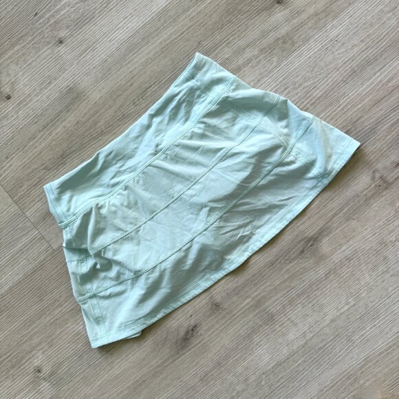 Lululemon Pacesetter Skirt Skort Mint Green Tennis Pickleball Golf Size 4 - Picture 7 of 7